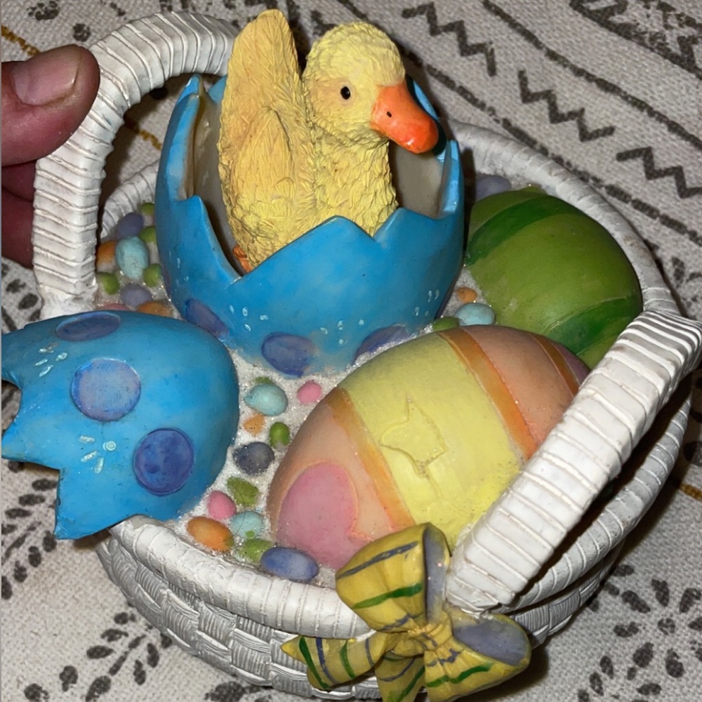 #vintage #easter #duck home decor.